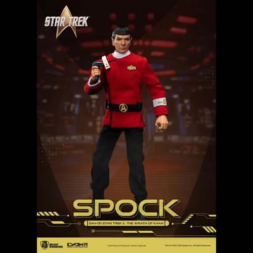 Dynamic 8-ction Heroes Figures - Star Trek II: The Wrath Of Khan (1982 Movie) - DAH-131P Spock