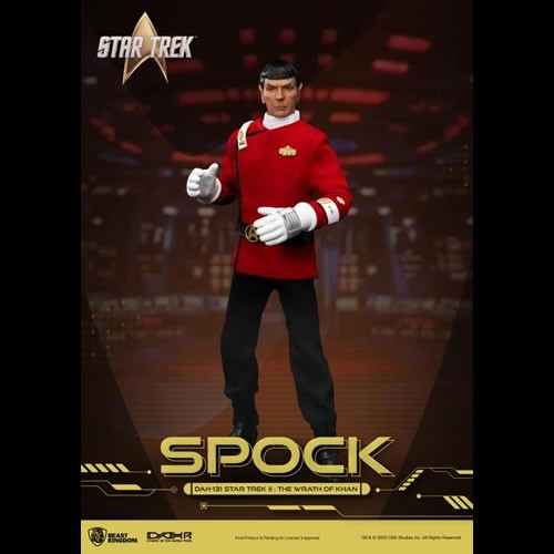 Dynamic 8-ction Heroes Figures - Star Trek II: The Wrath Of Khan (1982 Movie) - DAH-131P Spock