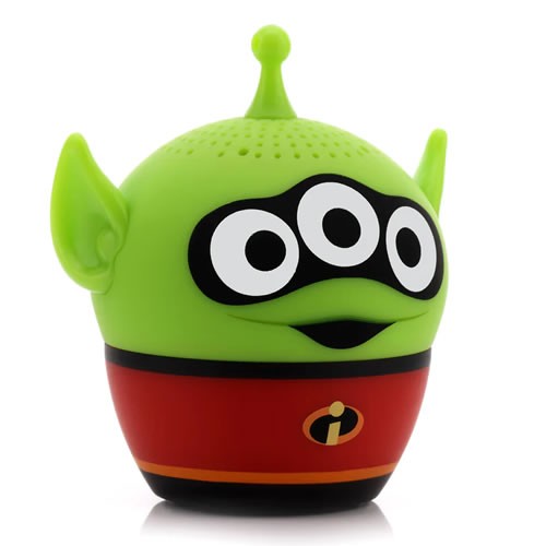 Bitty Boomers Bluetooth Speakers - Disney / Pixar - Alien Remix - Mr. Incredible