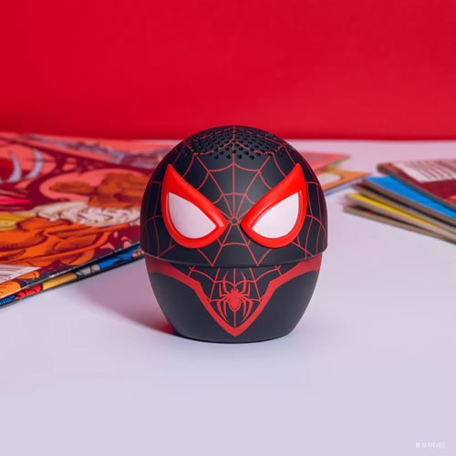 Bitty Boomers Bluetooth Speakers - Marvel - Spider-Man (Miles Morales)