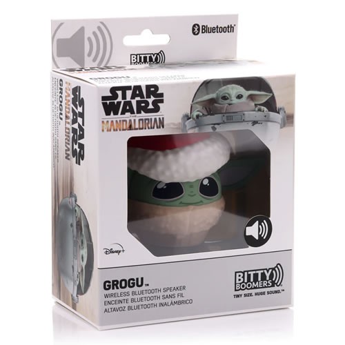 Bitty Boomers Bluetooth Speakers - Star Wars - The Mandalorian - Grogu / The Child (Holiday)