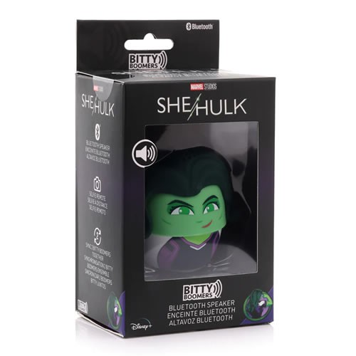 Bitty Boomers Bluetooth Speakers - Marvel - She-Hulk