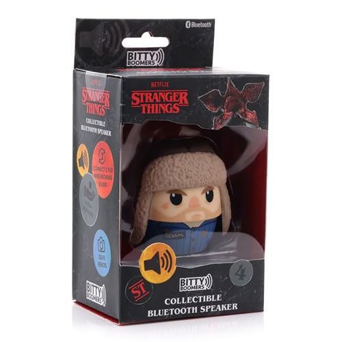 Bitty Boomers Bluetooth Speakers - Stranger Things - Hopper (Season 04)