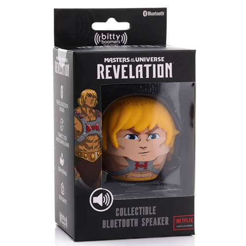 Bitty Boomers Bluetooth Speakers - Masters Of The Universe - Revelations - He-Man
