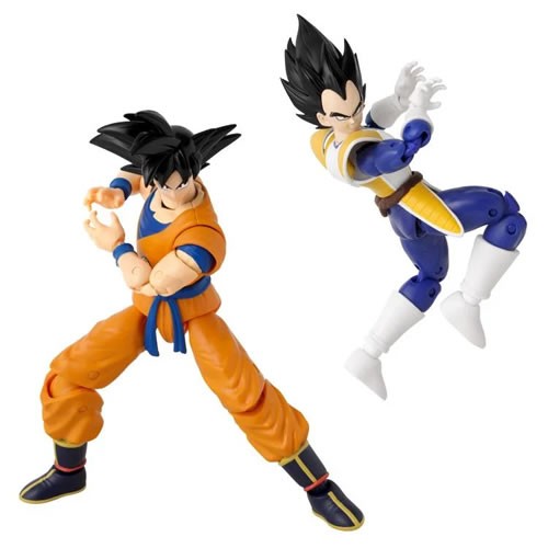 Dragon Stars Figures - Dragon Ball Z - Vegeta Vs Goku Battle Pack