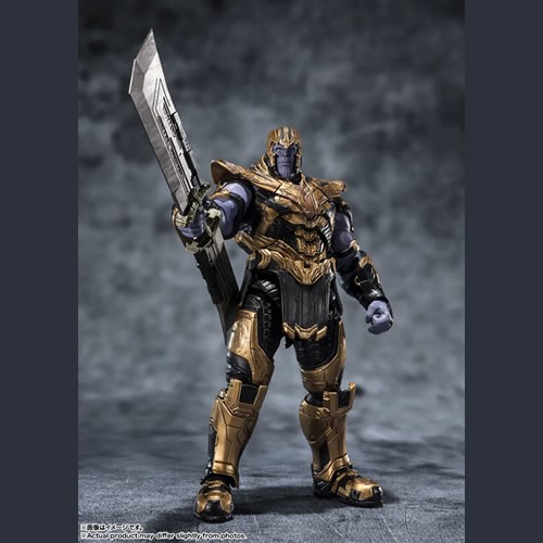 S.H.Figuarts Figures - Marvel - AVN 4 Endgame Movie - Thanos (Five Years Later 2023 Edition)