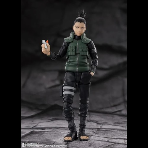 S.H.Figuarts Figures - Naruto: Shippuden - Shikamaru Nara (Brilliant Strategist)