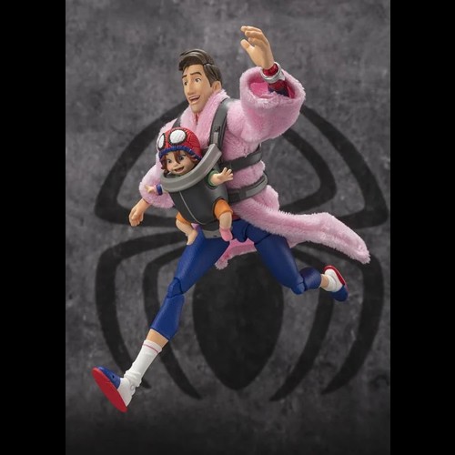 S.H.Figuarts Figures - Marvel - Spider-Man: Across The Spider-Verse - Peter B.Parker & Mayday Parker