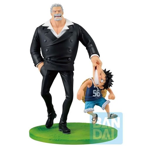 Ichibansho Revible Moment Figures - One Piece - Monkey D. Luffy & Monkey D. Garp (Road To Down)