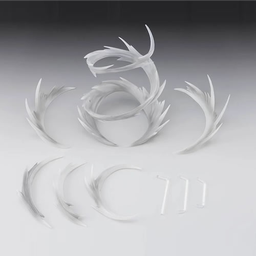 S.H.Figuarts Tamashii Effect - Wind (White Version)