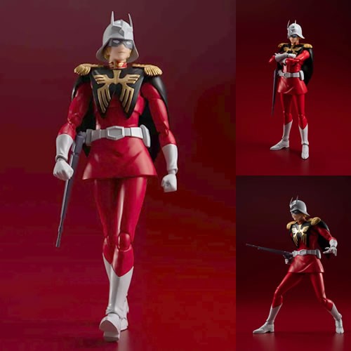 S.H.Figuarts Figures - Mobile Suit Gundam - Char Aznable