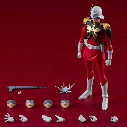 S.H.Figuarts Figures - Mobile Suit Gundam - Char Aznable