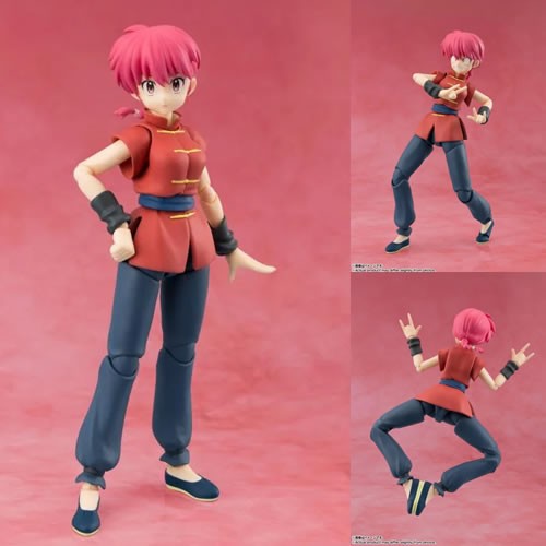 S.H.Figuarts Figures - Ranma 1/2 - Ranma Saotome (Female Version)
