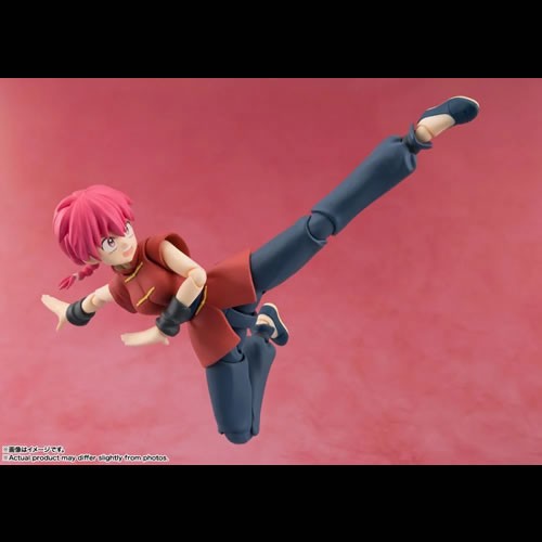 S.H.Figuarts Figures - Ranma 1/2 - Ranma Saotome (Female Version)