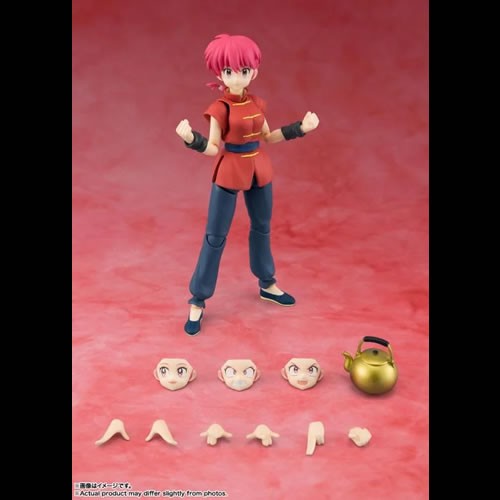 S.H.Figuarts Figures - Ranma 1/2 - Ranma Saotome (Female Version)