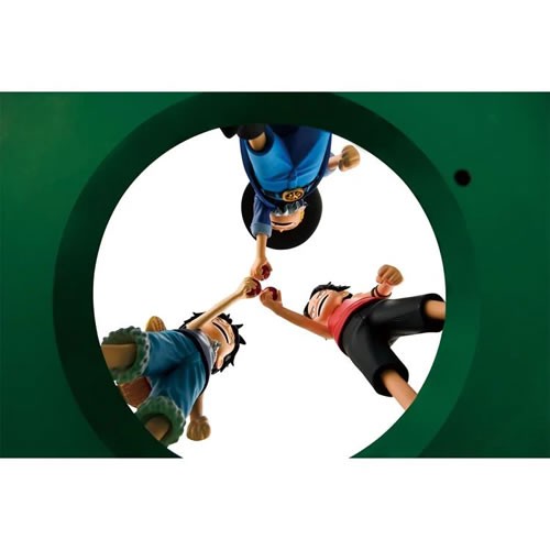 Ichibansho Revible Moment Figures - One Piece - Ace & Sabo & Luffy (Dramatic Memories)