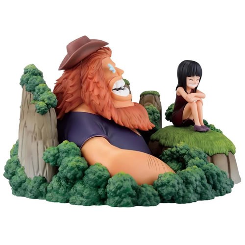 Ichibansho Revible Moment Figures - One Piece - Saul & Robin (Dramatic Memories)
