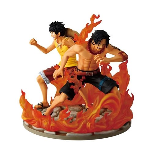 Ichibansho Revible Moment Figures - One Piece - Ace & Luffy (Dramatic Memories)