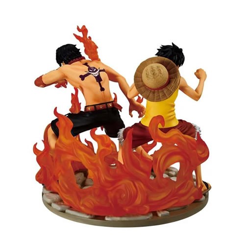 Ichibansho Revible Moment Figures - One Piece - Ace & Luffy (Dramatic Memories)