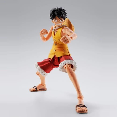 S.H.Figuarts Figures - One Piece - Monkey D. Luffy (Summit War Of Marineford)