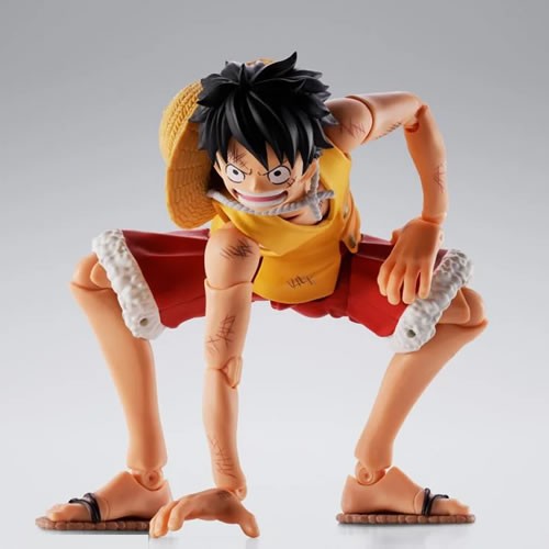 S.H.Figuarts Figures - One Piece - Monkey D. Luffy (Summit War Of Marineford)