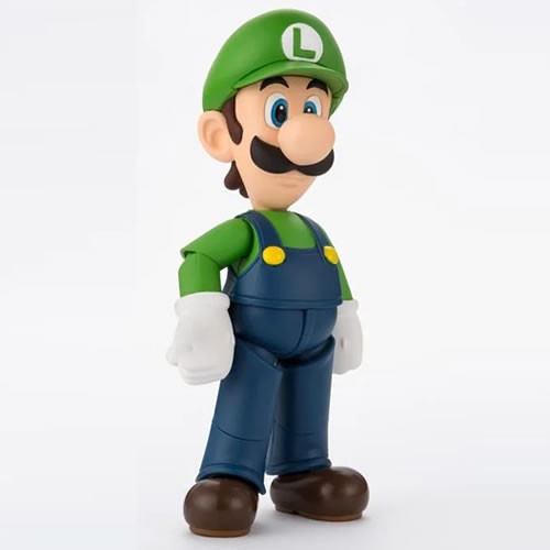S.H.Figuarts Figures - Super Mario - Luigi
