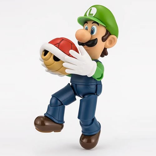 S.H.Figuarts Figures - Super Mario - Luigi