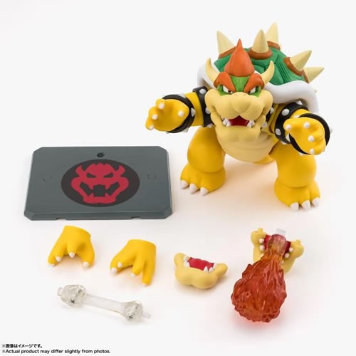 S.H.Figuarts Figures - Super Mario - Bowser