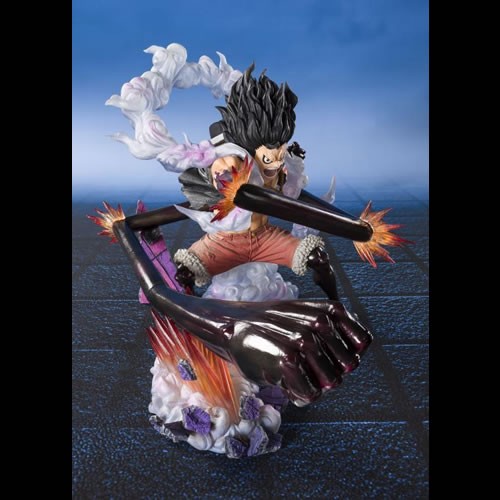 FiguartsZERO Figures - One Piece - Monkey D. Luffy Gear 4 (Snake Man King Cobra) (Extra Battle)