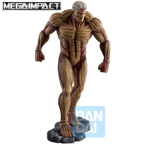 Ichibansho Mega Impact Figures - Attack On Titan - Armored Titan (Battle Of Heaven And Earth)