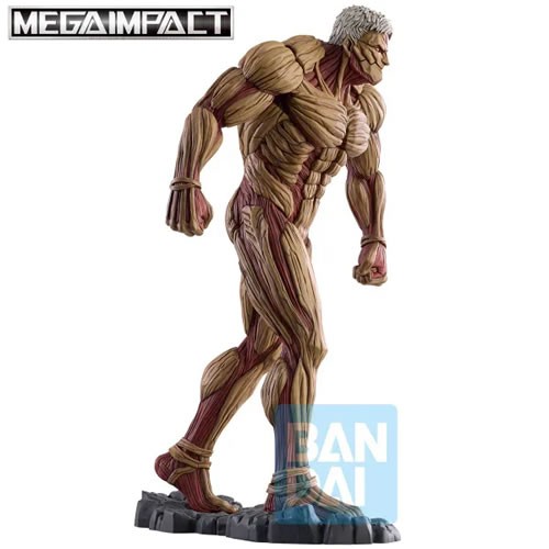 Ichibansho Mega Impact Figures - Attack On Titan - Armored Titan (Battle Of Heaven And Earth)