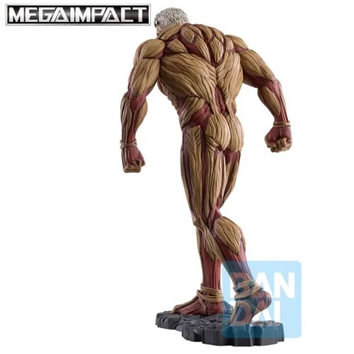 Ichibansho Mega Impact Figures - Attack On Titan - Armored Titan (Battle Of Heaven And Earth)