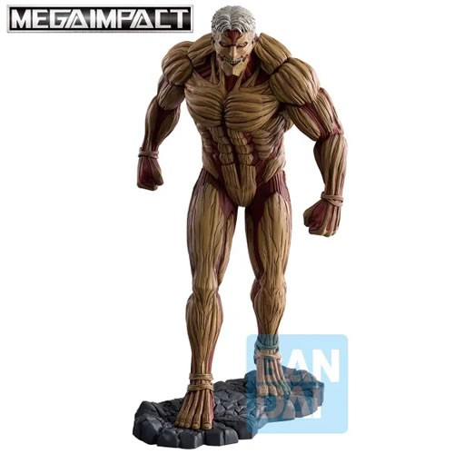 Ichibansho Mega Impact Figures - Attack On Titan - Armored Titan (Battle Of Heaven And Earth)