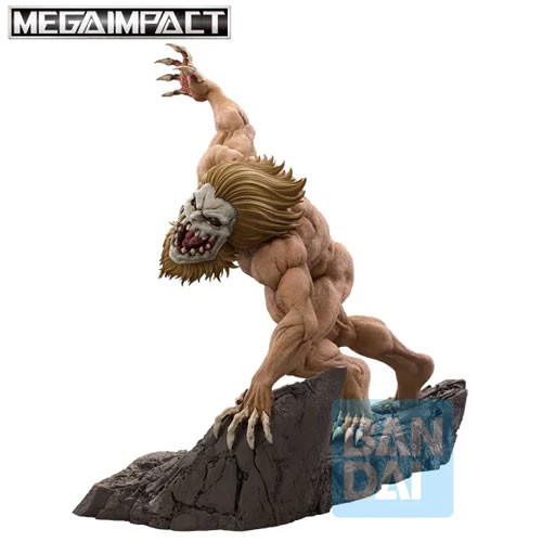 Ichibansho Mega Impact Figures - Attack On Titan - Jaw Titan (Battle Of Heaven And Earth)