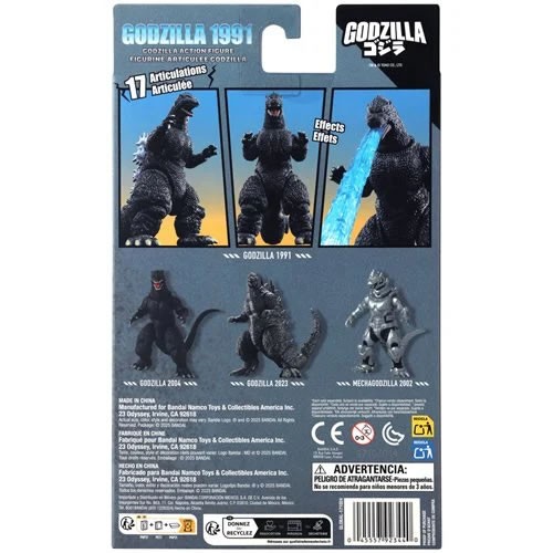 Godzilla Figures - Godzilla Vs King Ghidorah (1991 Movie) - 6" Godzilla
