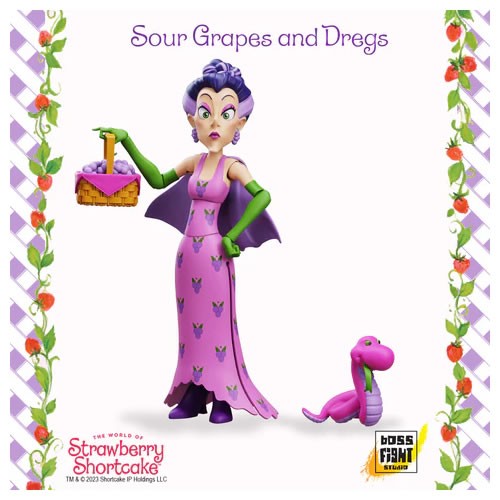 Strawberry Shortcake Figures - W03 - Sour Grapes