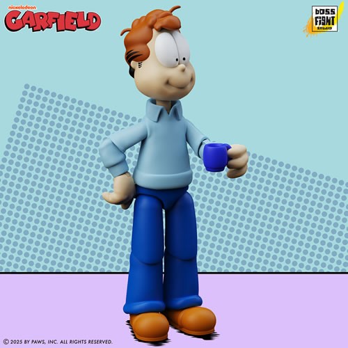 Garfield Figures - W02 - Deluxe Jon Arbuckle