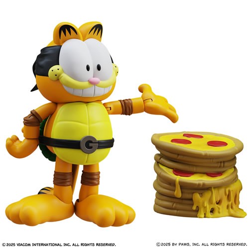 Garfield Figures - Garfield x Teenage Mutant Ninja Turtles 2-Pack