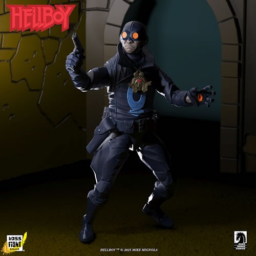 Hellboy Figures - 1/12 Scale Lobster Johnson (The Iron Prometheus)