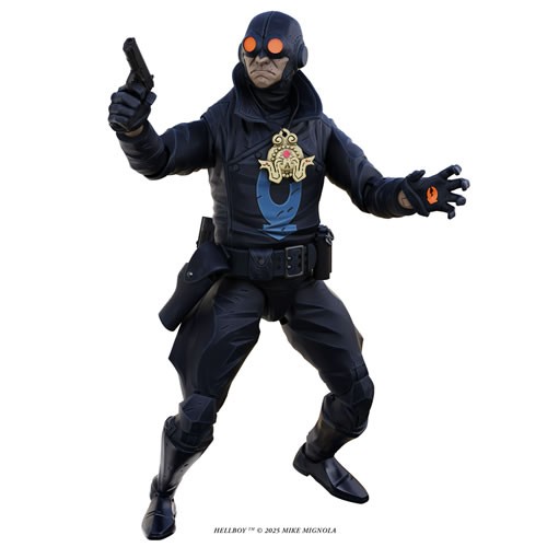 Hellboy Figures - 1/12 Scale Lobster Johnson (The Iron Prometheus)