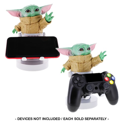 Cable Guys - Star Wars - The Mandalorian - Grogu The Child Phone And Controller Holder