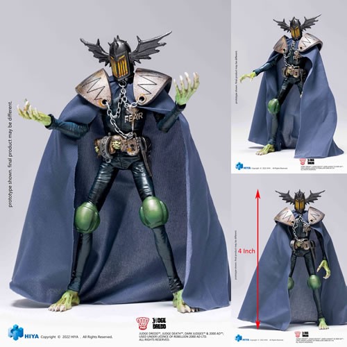 Judge Dredd Figures - 1/18 Scale Judge Fear Exclusive