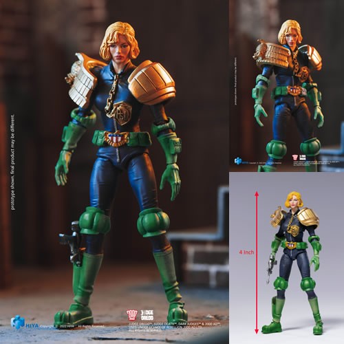Judge Dredd Exquisite Mini Figures - 1/18 Scale Judge Anderson Exclusive