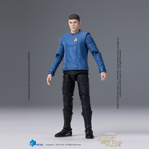 Exquisite Mini Series Figures - Star Trek: Strange New Worlds - 1/18 Spock