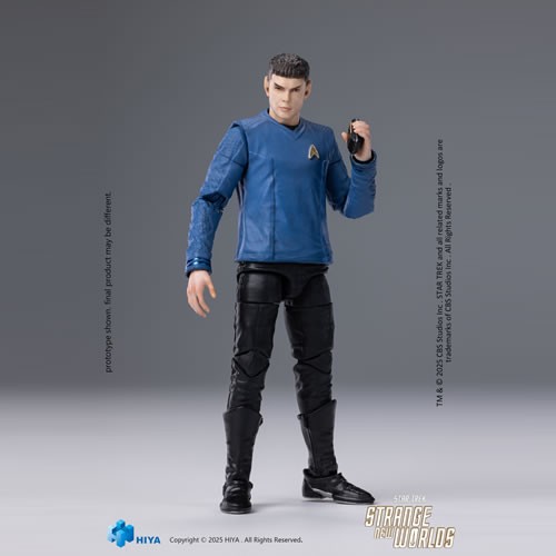 Exquisite Mini Series Figures - Star Trek: Strange New Worlds - 1/18 Spock