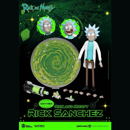 Dynamic 8-ction Heroes Figures - Rick And Morty - DAH-084 Rick Sanchez