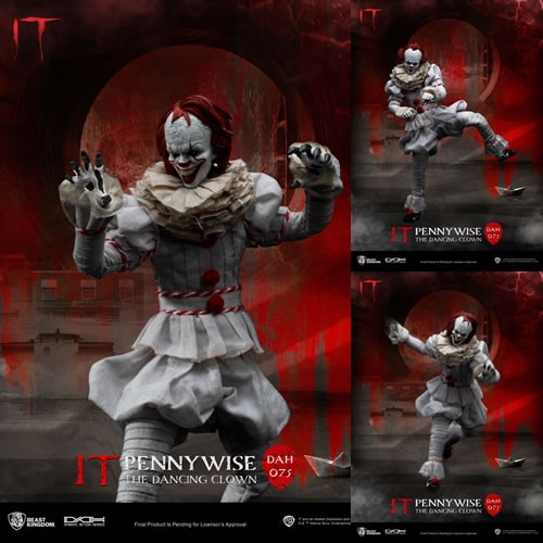 Dynamic 8-ction Heroes Figures - IT (2017/2019 Movies) - DAH-075 Pennywise The Dancing Clown