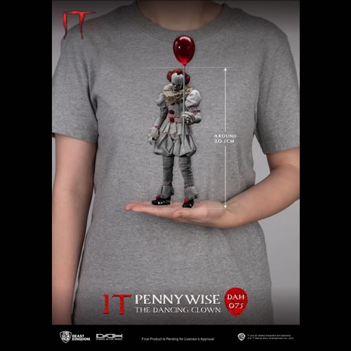 Dynamic 8-ction Heroes Figures - IT (2017/2019 Movies) - DAH-075 Pennywise The Dancing Clown