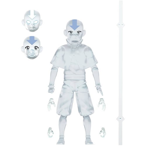 BST AXN Best Action Figures - Avatar: The Last Airbender - 5" Aang Spirit (SDCC 2022 Exclusive)