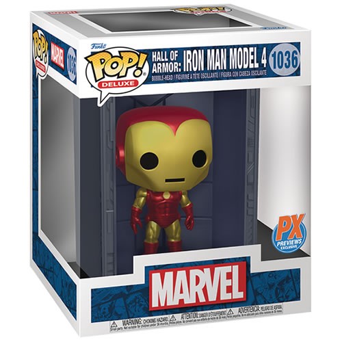 Pop! Deluxe - Marvel - Iron Man Model 4 (Hall Of Armor)